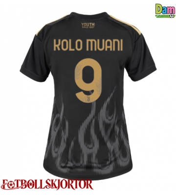 Juventus Randal Kolo Muani #9 Tredjetröja Dam 2026-27 Kortärmad